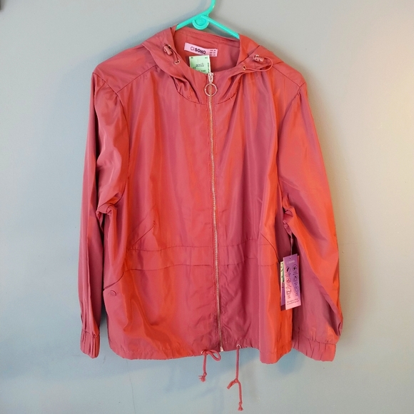 Ci Sono Jackets & Blazers - Mauve wind breaker